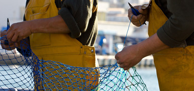 pescatori e reti 