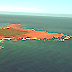 Isola di Mal di Ventre, foto aerea