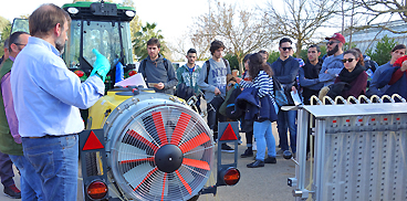 Agricoltura di precisione, studenti e tecnici all'Istituto Agrario di Elmas Elmas