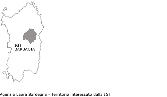 Mappa IGT Barbagia