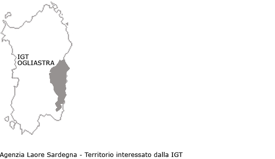 Mappa IGT Ogliastra
