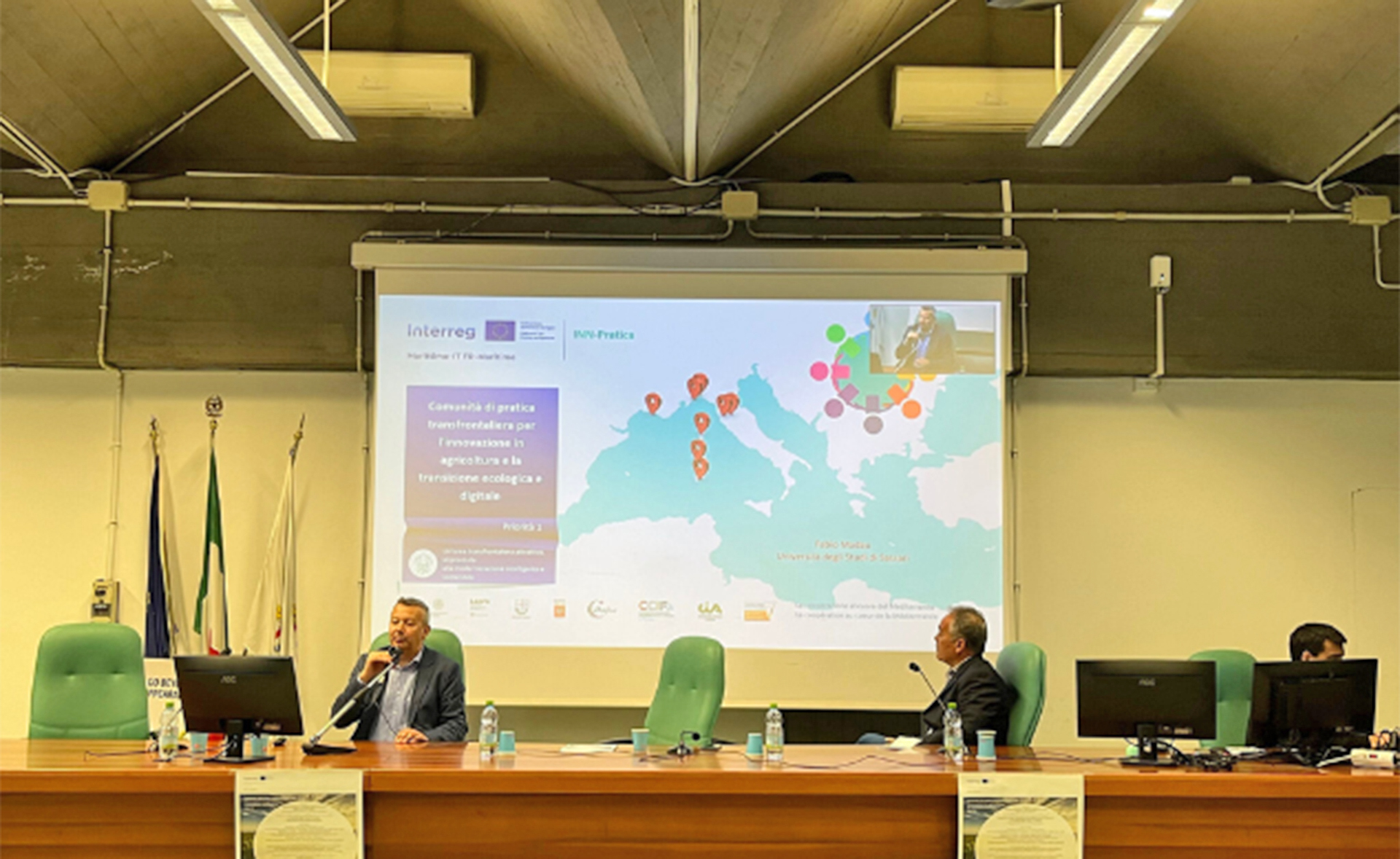 Relatori all'evento di lancio del progetto